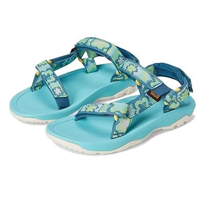 Teva Kids Hurricane XLT 2 (Toddler) Boys Shoes Neon Floral Bright Teal