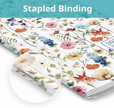 Pocket Calendar 2026-2028 for Purse, 2 Year Monthly Planner Pocket Size with Clear Protective Cover, Jul 2026-Jun 2028 Small Monthly Planner, 6.5 x 3.5 - Wildflowers