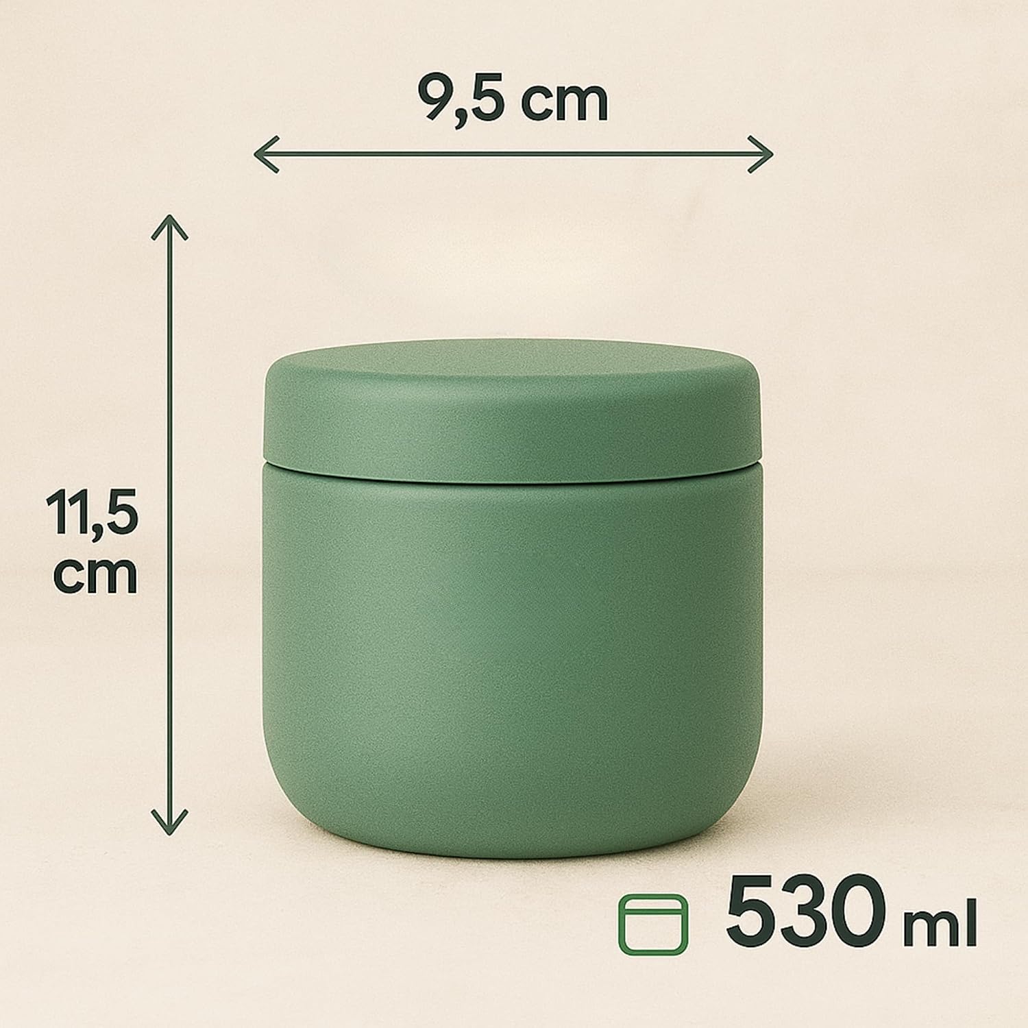 Pote Térmico 530ml Aço Inoxidável com Colher - Marmita Térmica Portátil Conserva 8h Quente Frio BPA Free - Rosa Compacto
