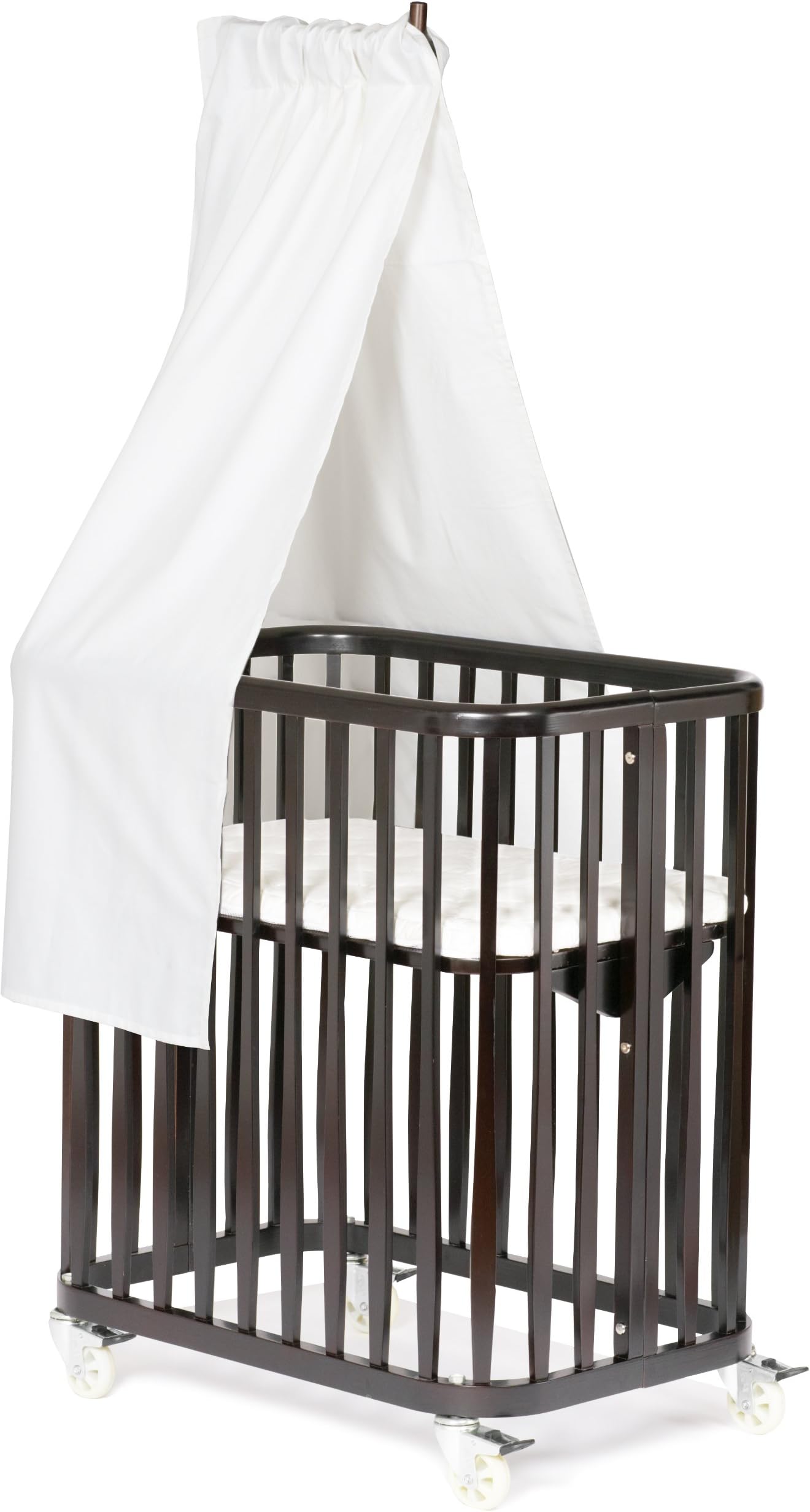Organic Bam Canopy Drape, White