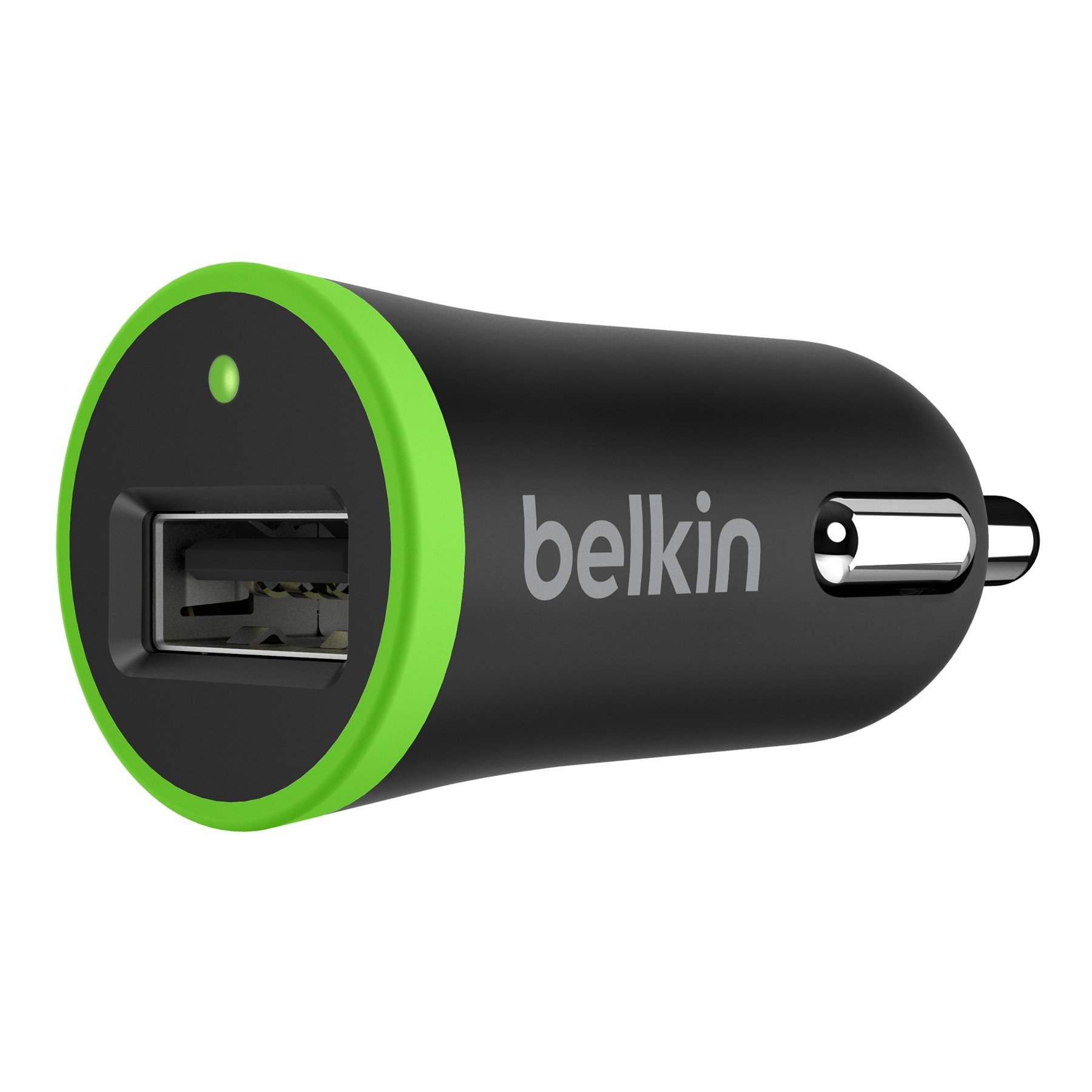 Belkin MiXiT Car Charger + Micro USB Cable, 4 Feet (Black)