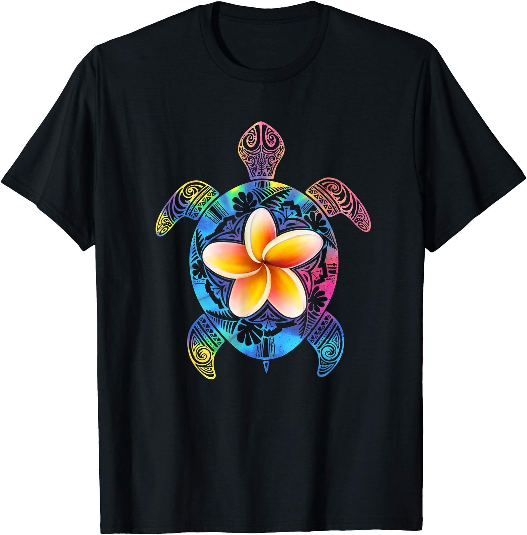 Hawaiian Tie Dye Sea Turtle, Polynesian ClothingHawaiian Tie Dye Sea Turtle Hawaii for men and women T-ShirtOEKO-TEX STANDARD 100