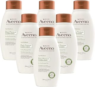 Aveeno Conditioner Oat Milk Blend 12 Ounce (Moisture) (Pack of 6)