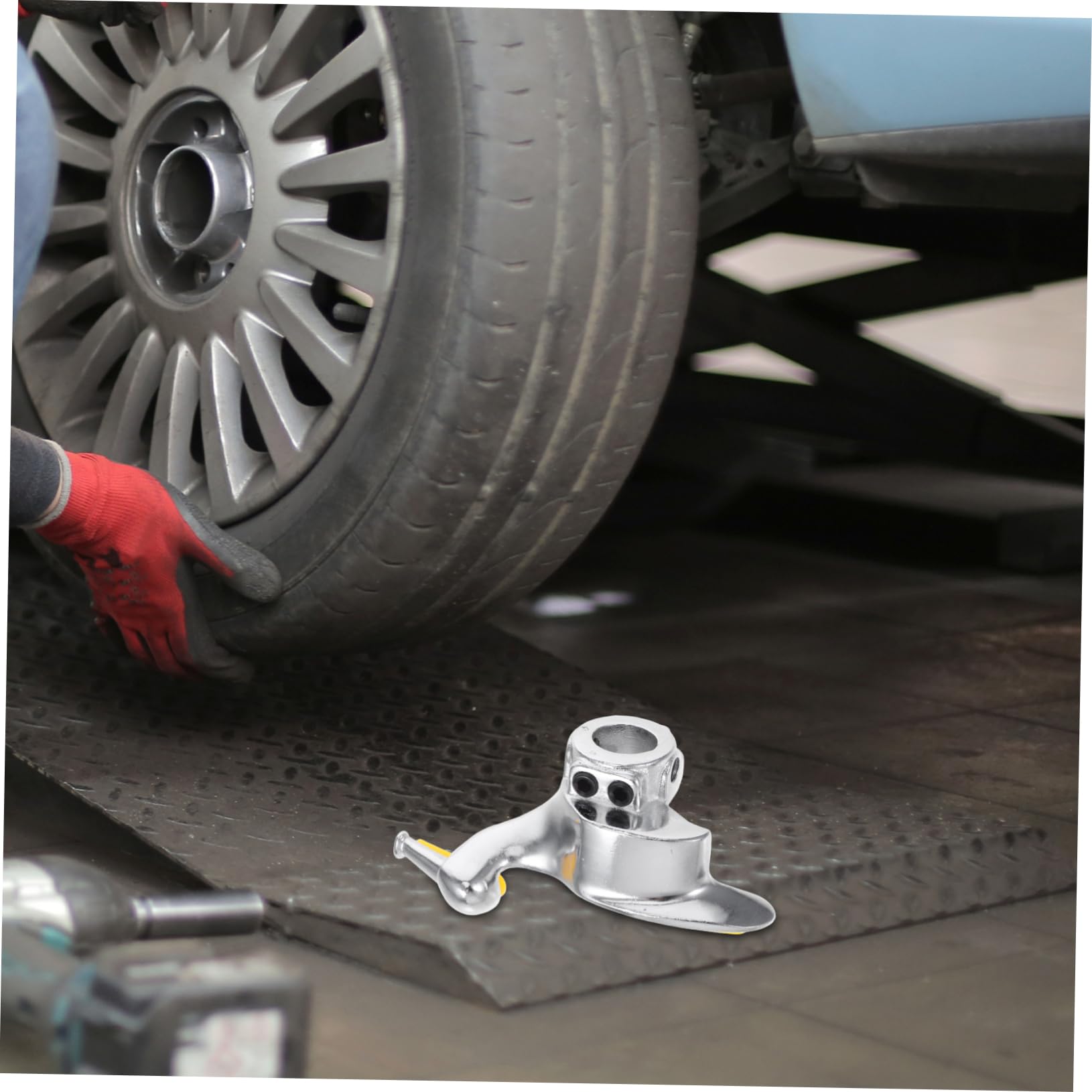 Utensile per Smontagomme Manuale Testa a Forma di Becco per Cambio Gomme Attrezzo in Acciaio Fuso per Smontaggio Pneumatici Veicoli