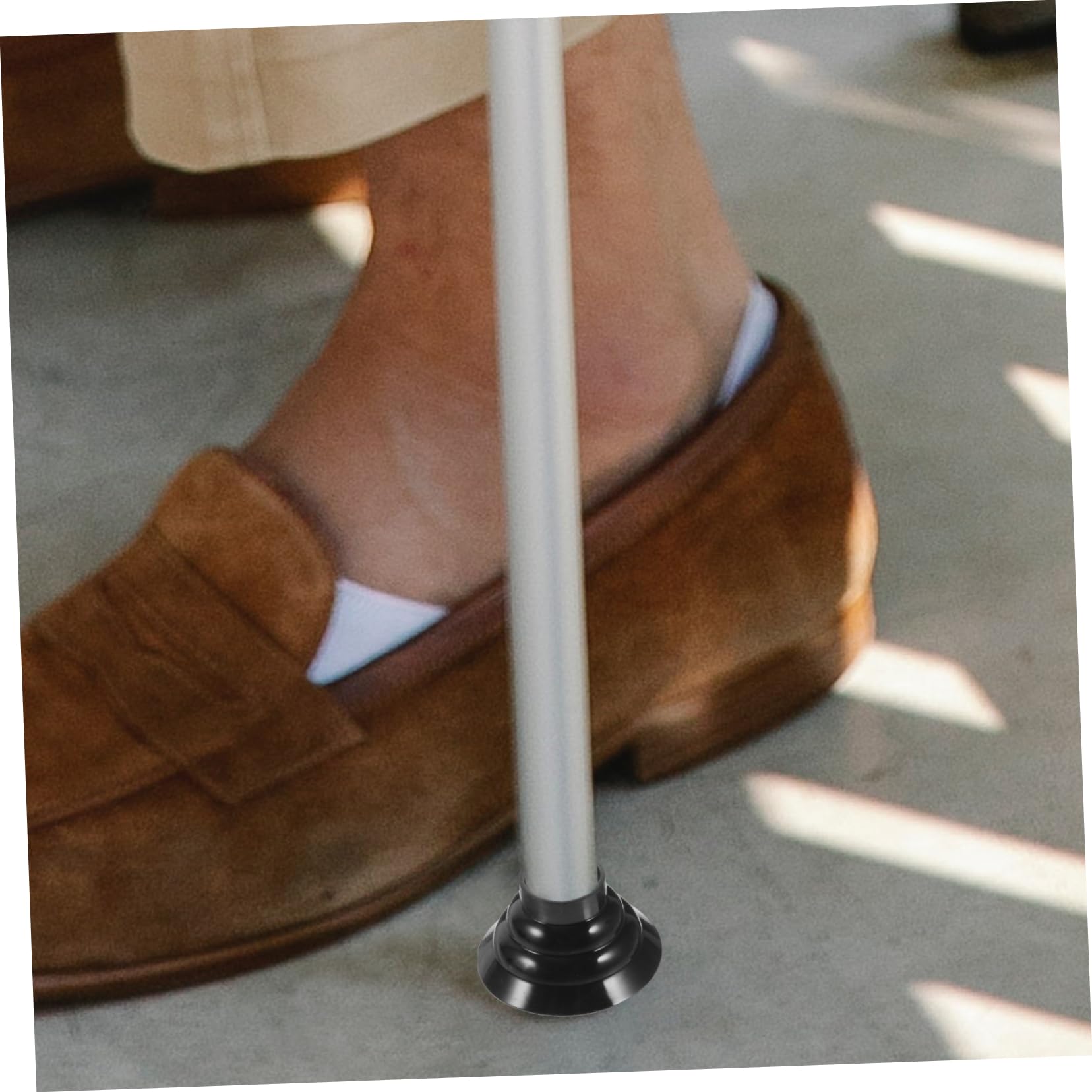 NULYLU 6pcs Cane Tips Self-Standing Bases Walker Accessories Glides Walking Sticks Bases Replacement Cane Foot Pads