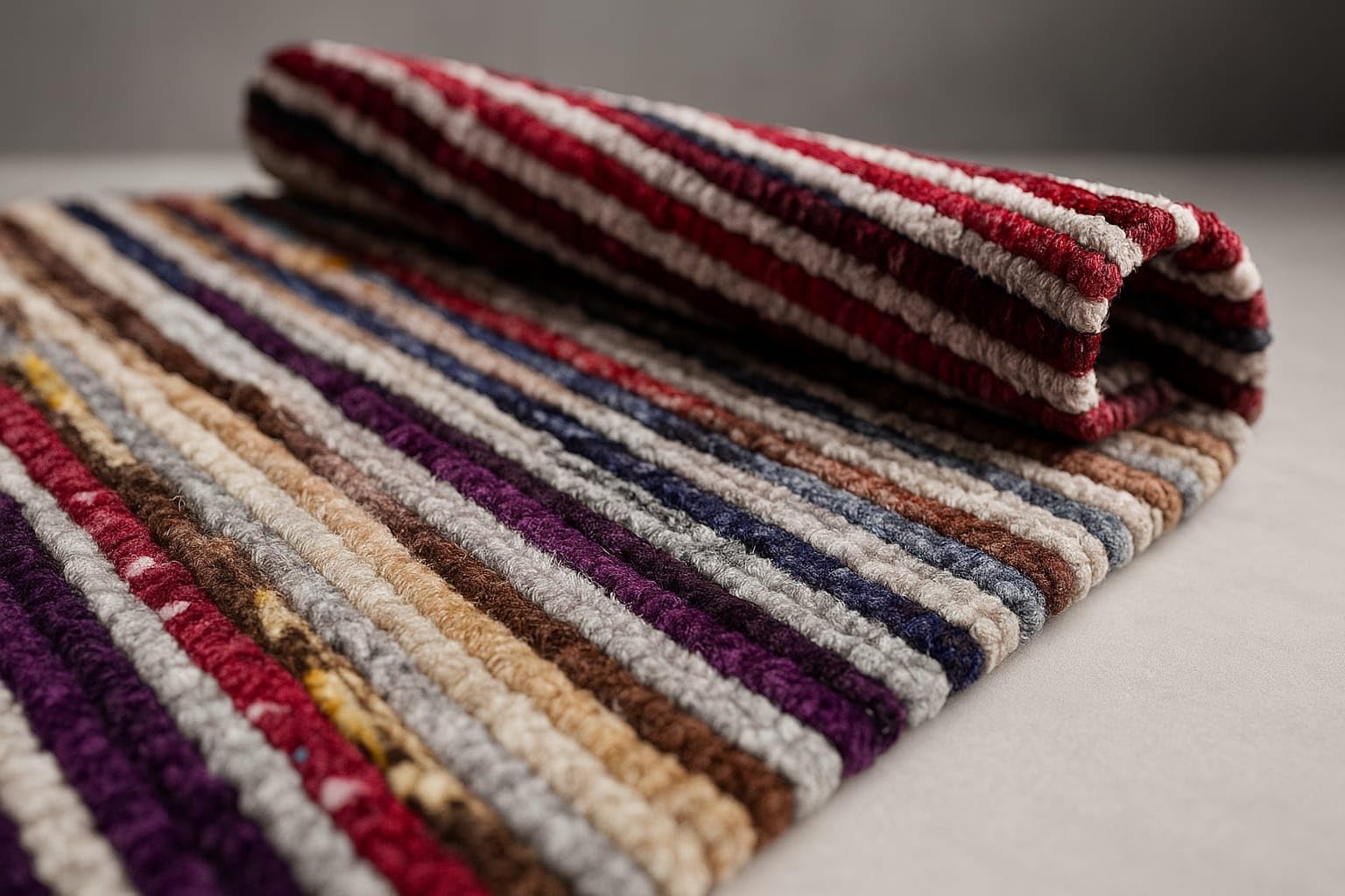 Handmade Cotton Chindi Rug | Multicolor Boho Floor Mat | Anti-Slip Reversible Dari | Living Room, Bedroom, Kitchen Rug | Eco-Friendly Woven Carpet (4x6 ft) (Multi9, 4x6 ft)-image-27