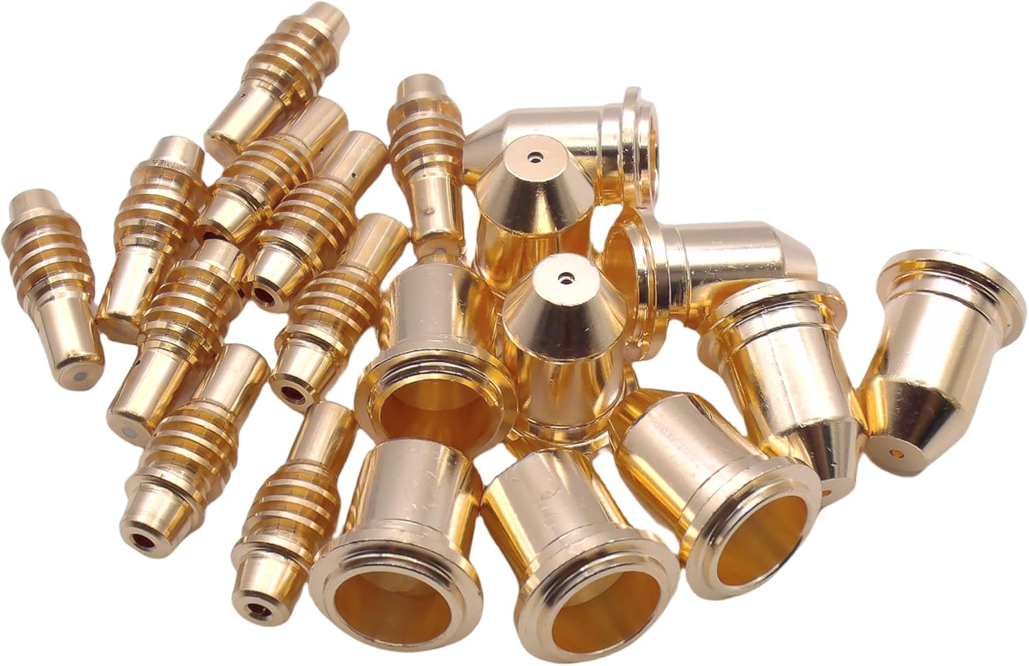 20-PK Plasma Cutter Consumables Kit Compatible with Harbor Freight Titanium Plasma65, TI-PC65, IPT-65 - Models 56255, 56811, 59182, 58895, 59164 (20-PK Electrodes+Nozzles)