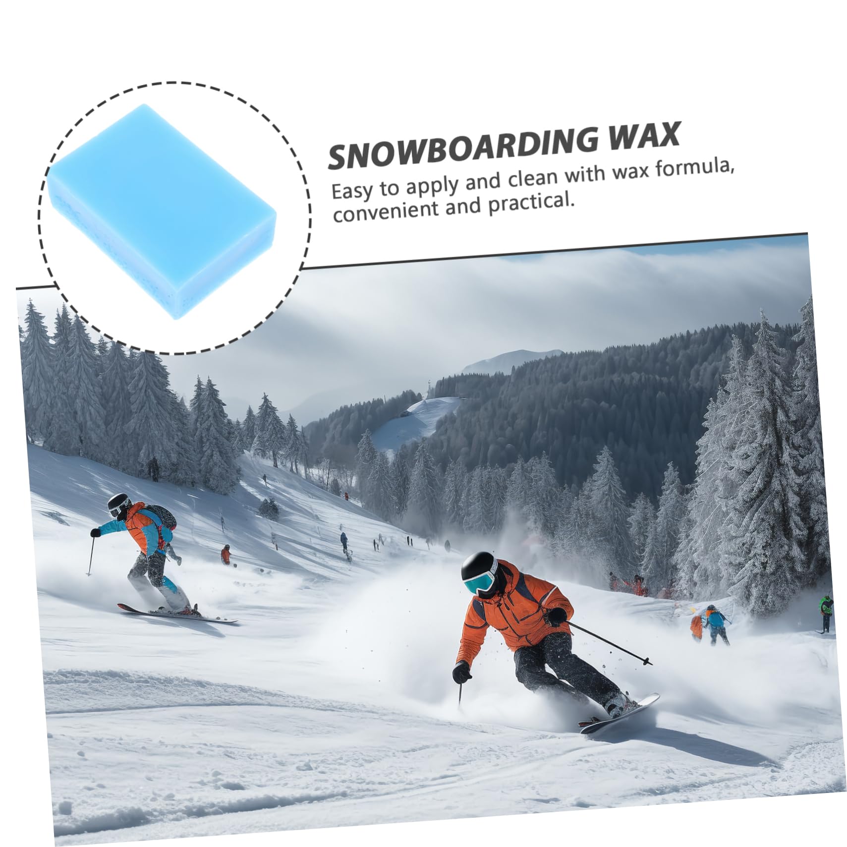 Yardwe 2 Uds para Snowboard Práctica para Tablas De Esquí Limpiador De para Monopatín para Tablas De Esquí De Limpieza Profunda para Limpieza De Tablas De