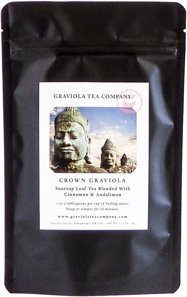 Crown Graviola - Soursop Leaf Tea Blended With Cinnamon & Andaliman