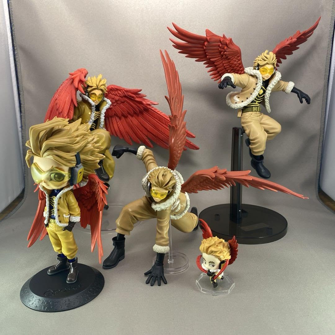 Amazon.co.jp: ヒロアカ ホークス フィギュア 5体セット : ホーム