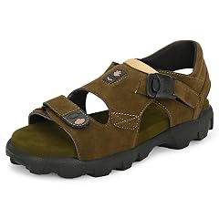 Centrino Sandal for Men | Grip Insole for Stability | Modern Look with Straps | Comfortable Footwear 9256-3