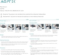 Vista 6 de AGPTEK Elbow Brace for Tendonitis and Tennis Elbow 2 Pack, Tennis Golfers Elbow Support Arm Band Pain Relief Elbow Wrap Weightlifting Elbow Strap