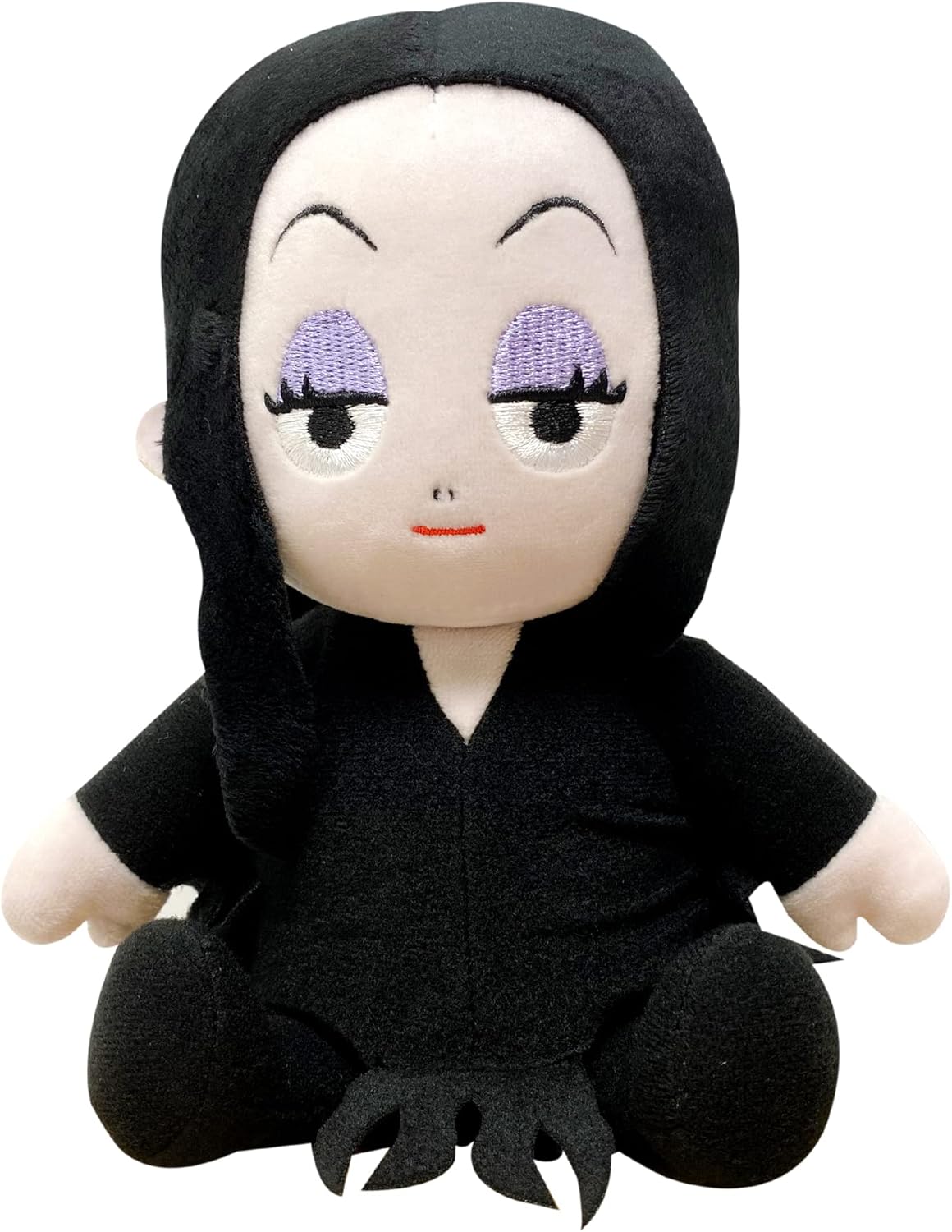 Great Eastern Entertainment Addams Family Animated Move 2 - Morticia Addams Sitting Plush 7" H
