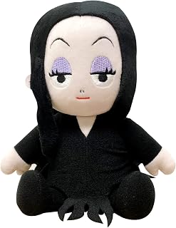 Great Eastern Entertainment Addams Family Animated Move 2 - Morticia Addams Sitting Plush 7" H