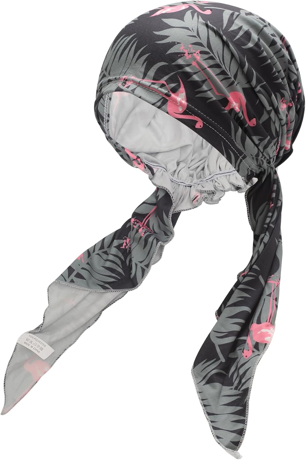 ZLYC Chemo Headwear Pre Tied Head Scarf Headwraps Lightweight Turban Beanie Cap for Women