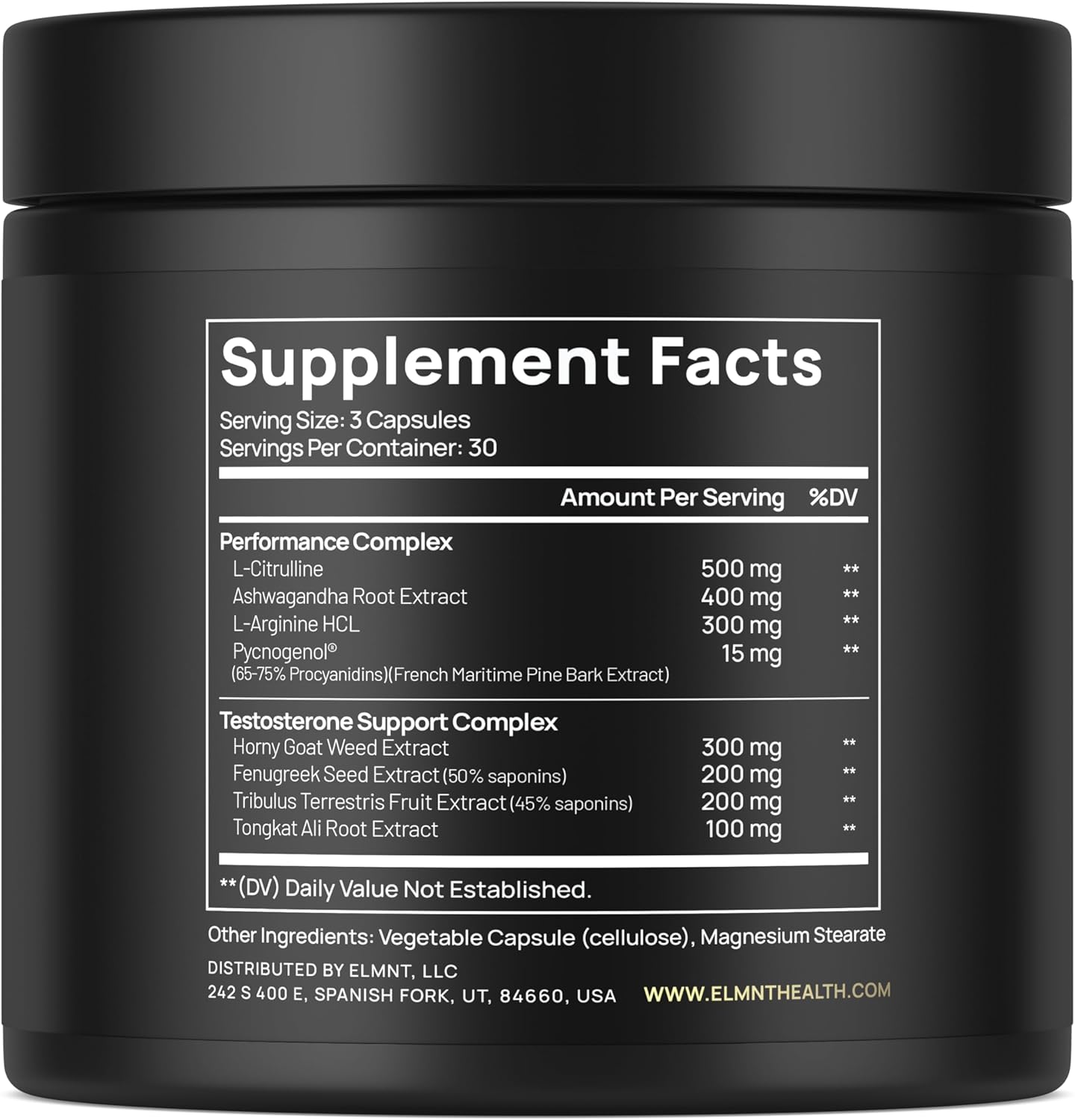 2,015mg Testosterone Booster for Men 8X Strength w. Ashwagandha, Tongkat Ali, Pycnogenol, Tribulus - Total T Testosterone Supplement for Men Male Enhancing Libido Test Booster + Muscle Builder Pills