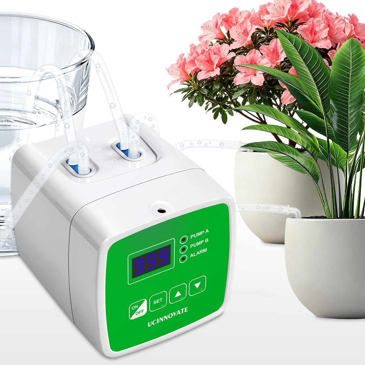 Amazon.co.jp: 【UCINNOVATE 】制御散水タイマー、デュアルポンプ設計