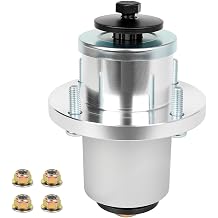 Keycci 125981 605380 Spindle Assembly, Compatible with Hustler FasTrak 48" 54" 60" Trak SDX Raptor SDX, Replace 783548, 607275,783530, 783514,605381