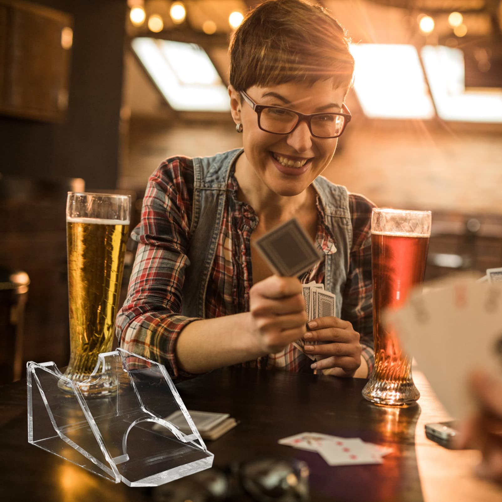 KONTONTY Card Dispenser by Poker Dealer Poker Dealer Creative Cards Dealer Manual Easy to Use