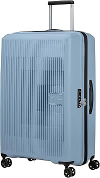 American Tourister Aerostep - Spinner L, Expandable Suitcase, 77 cm, 101.5/109 L, Grey Soho Grey
