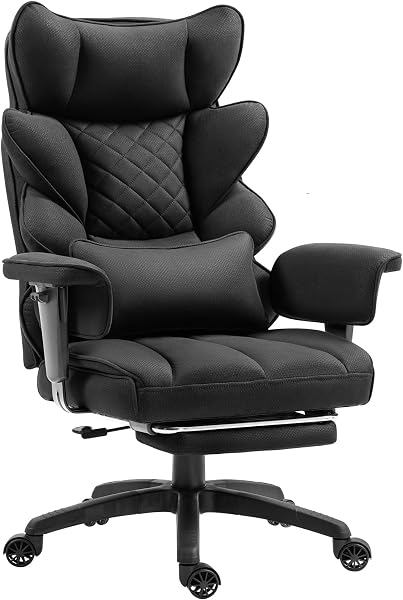Dowinx Gaming Stuhl mit Taschenfeder-Kissen