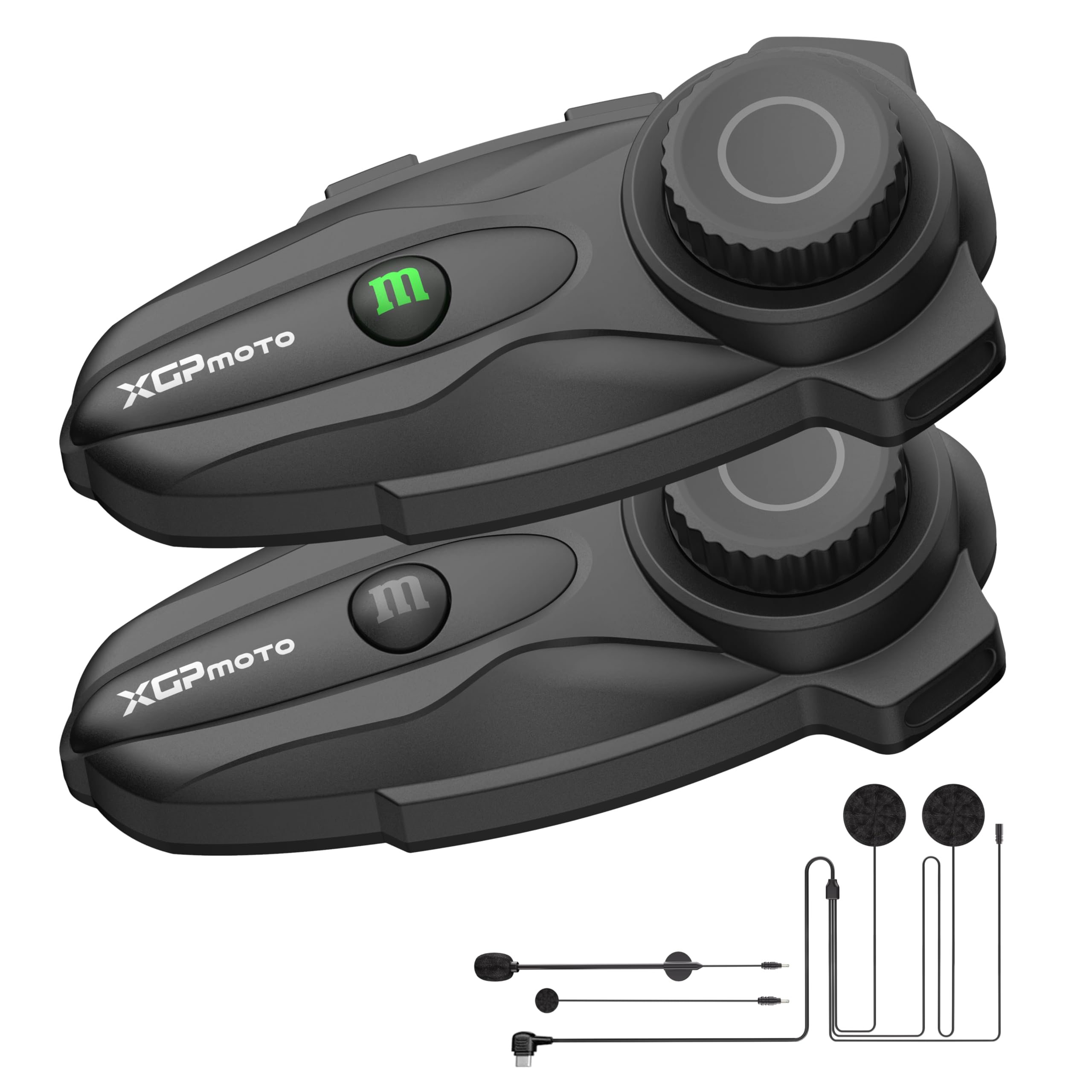 XGP Motorrad Bluetooth Headset Mesh 3.0, 2000m Helm