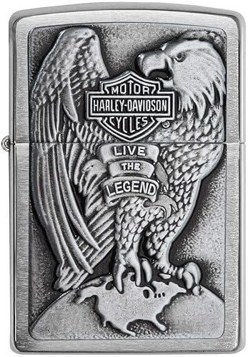 Miniatura 2 de Zippo encendedor de bolsillo con el águila de Harley-Davidson