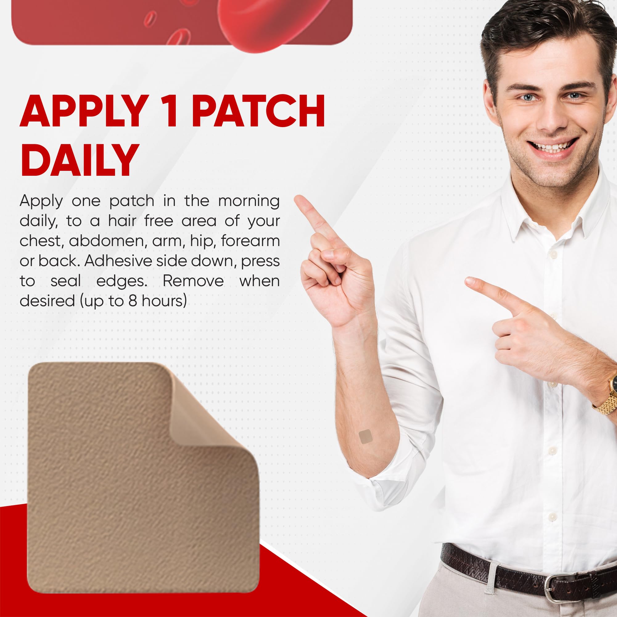 Daily Patch Snapklik.com : Veru Wellness Iron Plus Daily Patch - Iron Deficiency ...