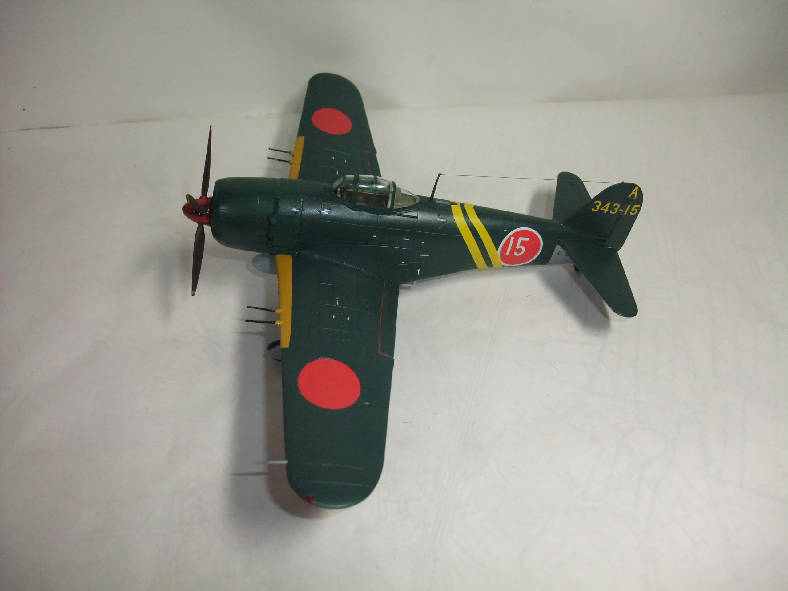 Amazon | 完成品 紫電改 日本海軍戦闘機 サイズ48分の1