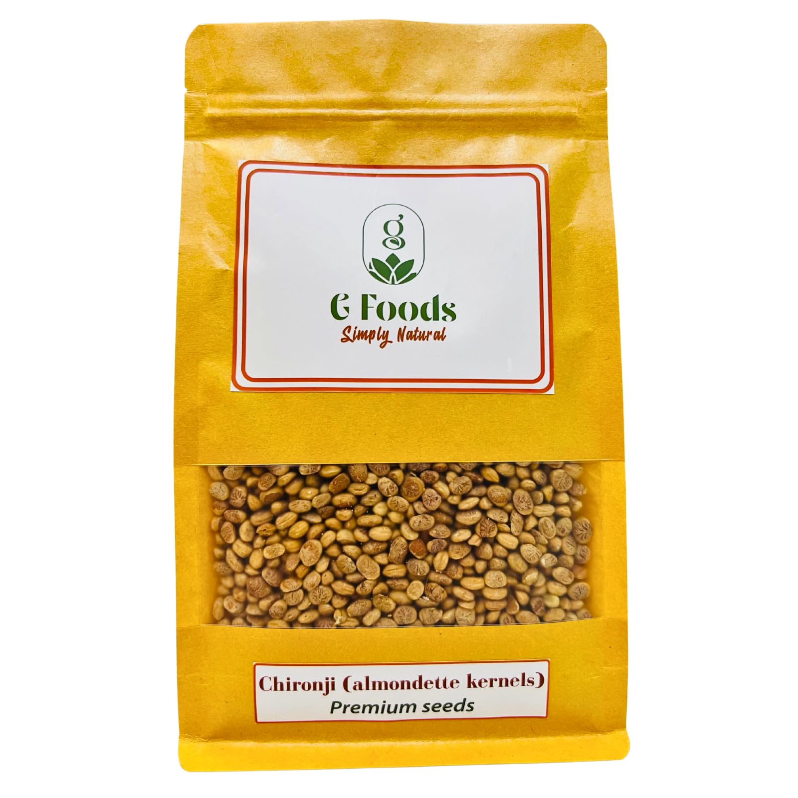 G Foods Premium Chironji Seeds (Almondette Kernels) Charoli Seeds-Rich In Nutrients For Healthy Snacking & Cooking-Source Of Protein, Fibers, & Essential Minerals-Ideal For Garnishing, Baking (500 Gm) (B0CZPCCG6L) Amazon Price History, Amazon Price Tracker