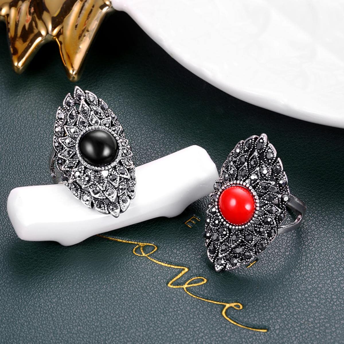 Bague Inoxydable Femme Bague Femme En Acier Inoxydable Pierre