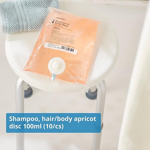 Miniatura 2 de McKesson Gel de baño y champú, bolsa de repuesto, aroma a albaricoque, 33.8 fl oz, 10 unidades