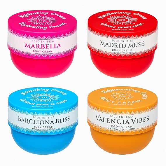 Solo en Bella Marbella Hydrating Body Cream, Pink, 8.1 oz