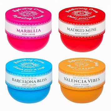 Solo en Bella Marbella Hydrating Body Cream, Pink, 8.1 oz