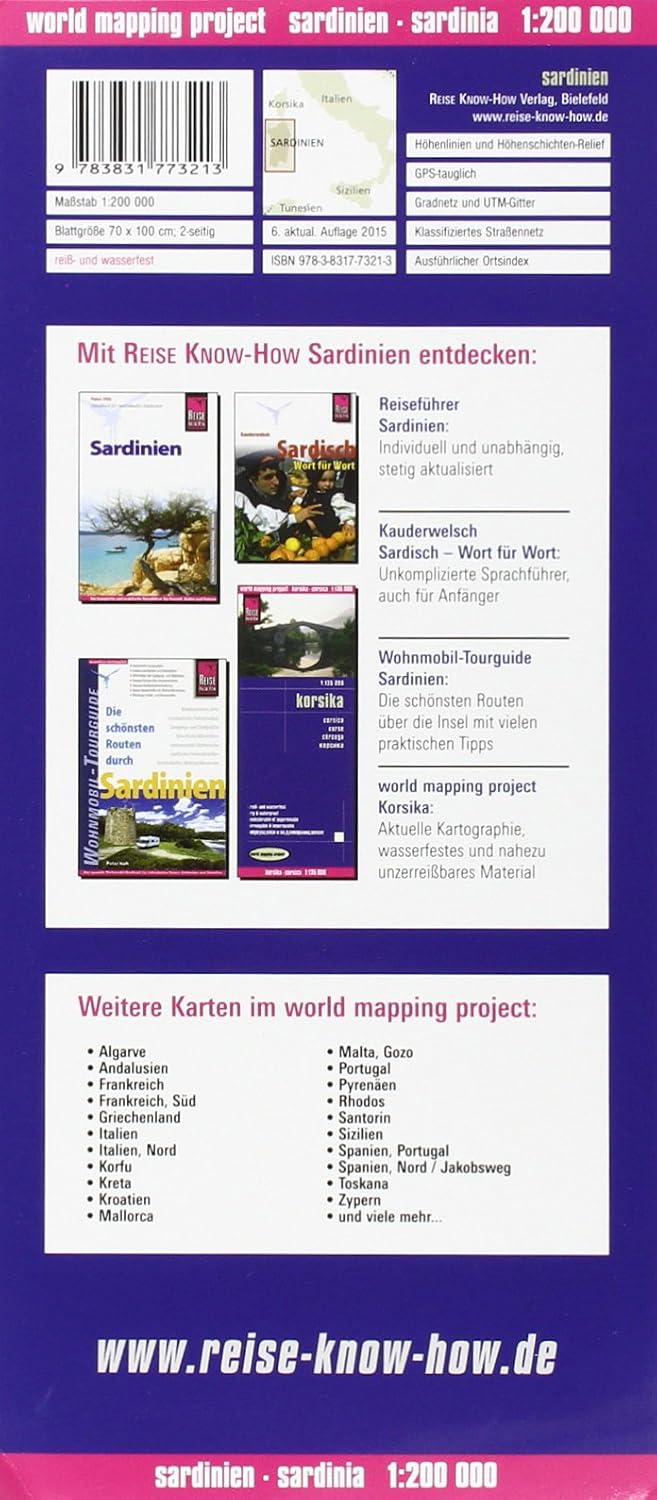 Sardinia 2015: REISE.2780 (English and Spanish and French and German and Russian Edition)
