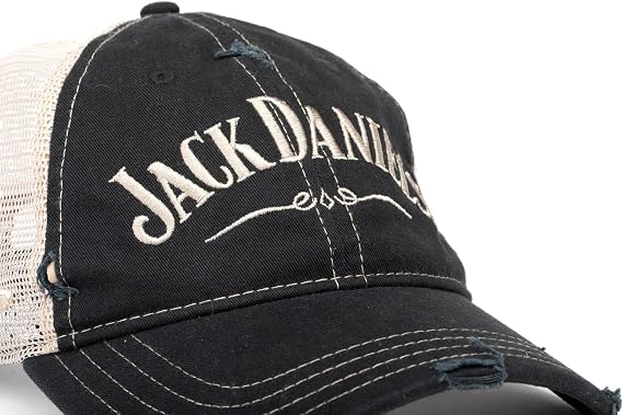 Jack Daniel's Distressed Vintage Trucker Cap