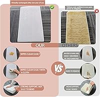 Vista 4 de Protectores de riel de cama para niños pequeños, rieles de cama ajustables con seguridad, rieles laterales de cama para cama individual, Gris