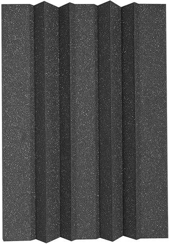 Miniatura 5 de Auralex Acoustics LENRD, paneles de absorción acústica, trampa para graves, 8unidades, color borgoña, Carbón