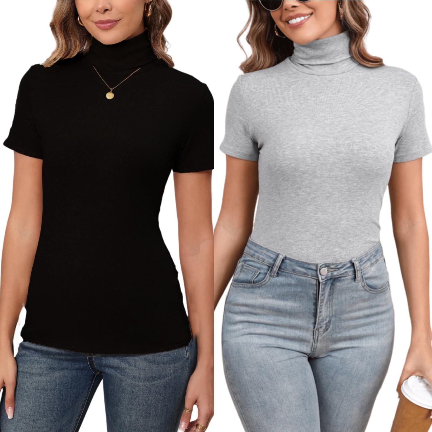 Enjoyoself Damen Flanellhemd 100% Baumwolle Langarm Holzfäll