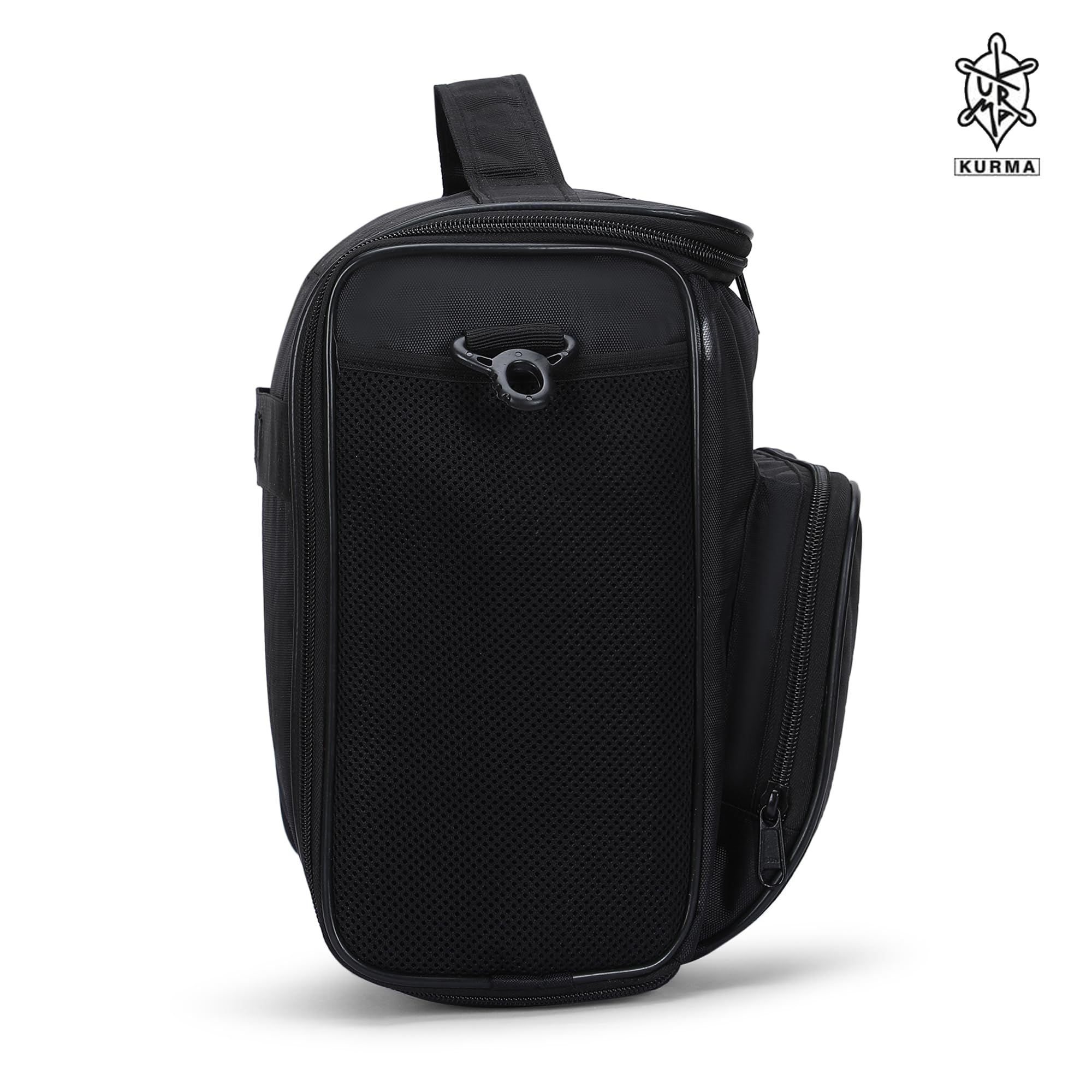 KURMA Cinema Sack 9.5 Liter Polyester Professional Portable Projector Travel Bag and Carrying Case with Soft Detachable Shoulder Strap fits 13 Inch (KFBACBLK18-0724, Black) - Image 5 thumbnail