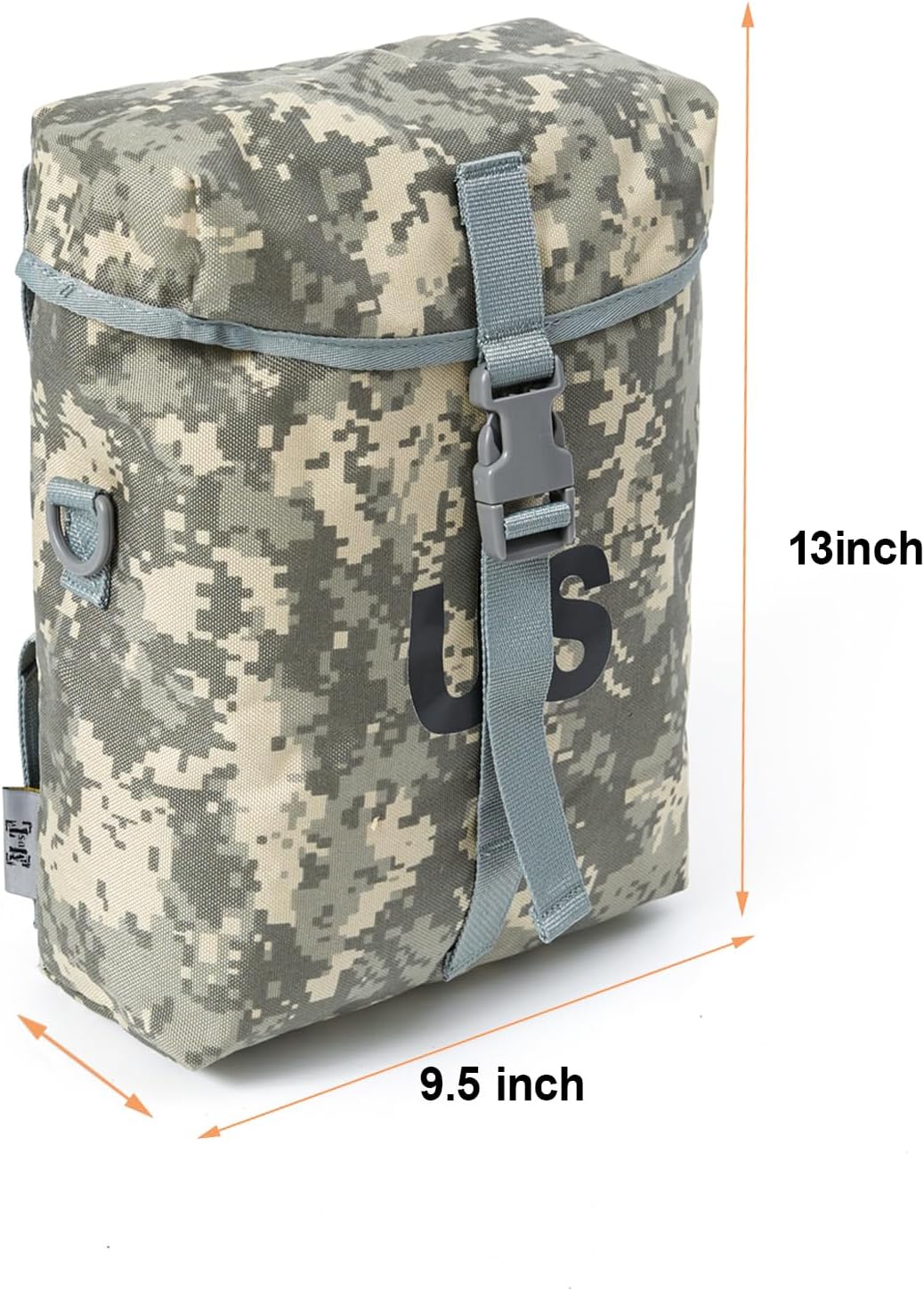 MT 2Pcs US Military MOLLE Sustainment Pouch, Army Utility Pouch