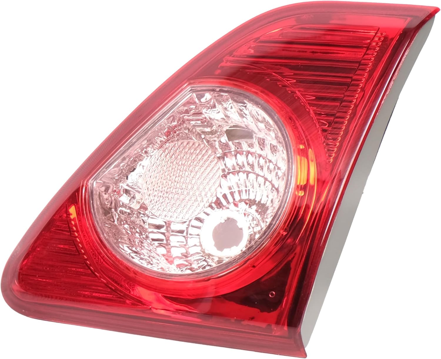 For 2009 2010 Toyota Corolla Tail Lights Assembly Inner+Outer Taillights Driver & Passenger Side, Rear Brake Lamp 4Pcs, Red