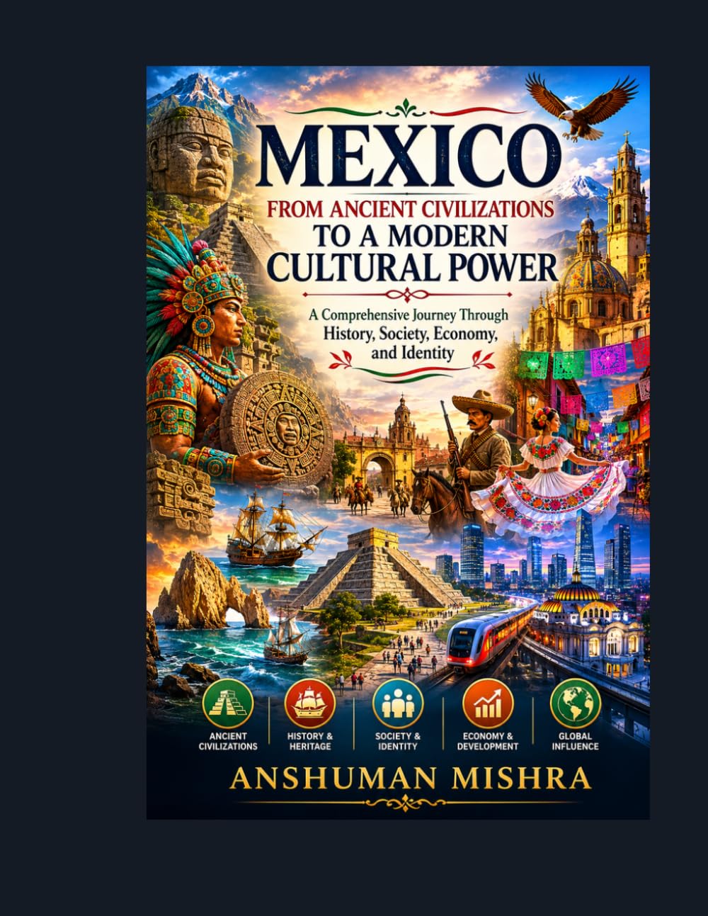 Mexico: From Ancient Civilizations to a Modern Cultural Power: A Comprehensive Journey Through History Society Economy and Identity