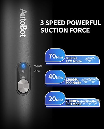 Miniatura 3 de Aspiradora de coche, aspiradora de mano soplado y succión 2 en 1, 20000 PA, aspiradora portátil inalámbrica para automóvil, aspiradora portátil para