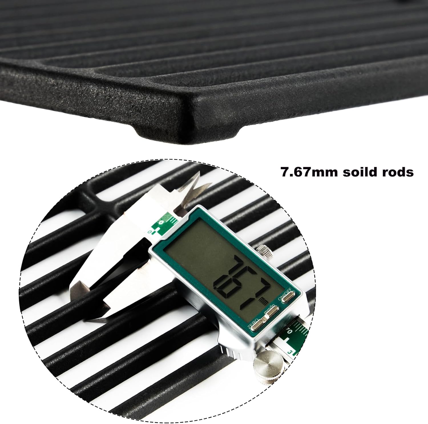 740-0780 Grate Grill Replacement Parts for Kitchenaid BBQ Grill Parts 720-0745 720-0745B 810-0021 Jennair Grill Grates 720-0727 720-0709B Perfect Flame 3019L-LPG 4 Burner Cast Iron Cooking Grids