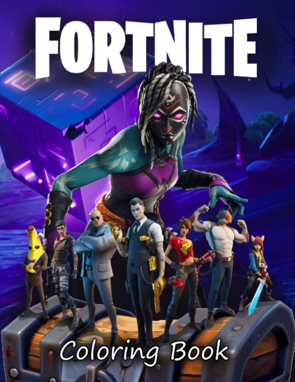 Fortnite Coloring Book 30 Coloring Pages For Kids And Adults ...