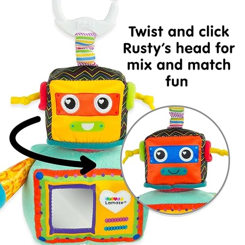 Miniatura 3 de Lamaze Clip & Go Rusty el robot