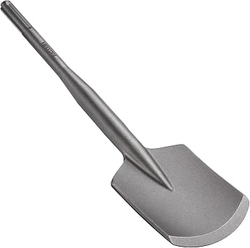 SDS Max Clay Spade, Firecore 4-1/2 In. x 17 In. Steel Drill Shovel Bit for SDS Max Rotary Hammer Electric Jackhammer, for Digging in Gardening, Backyard Landscaping on Clay Gravel Soil Adobe Sandstone