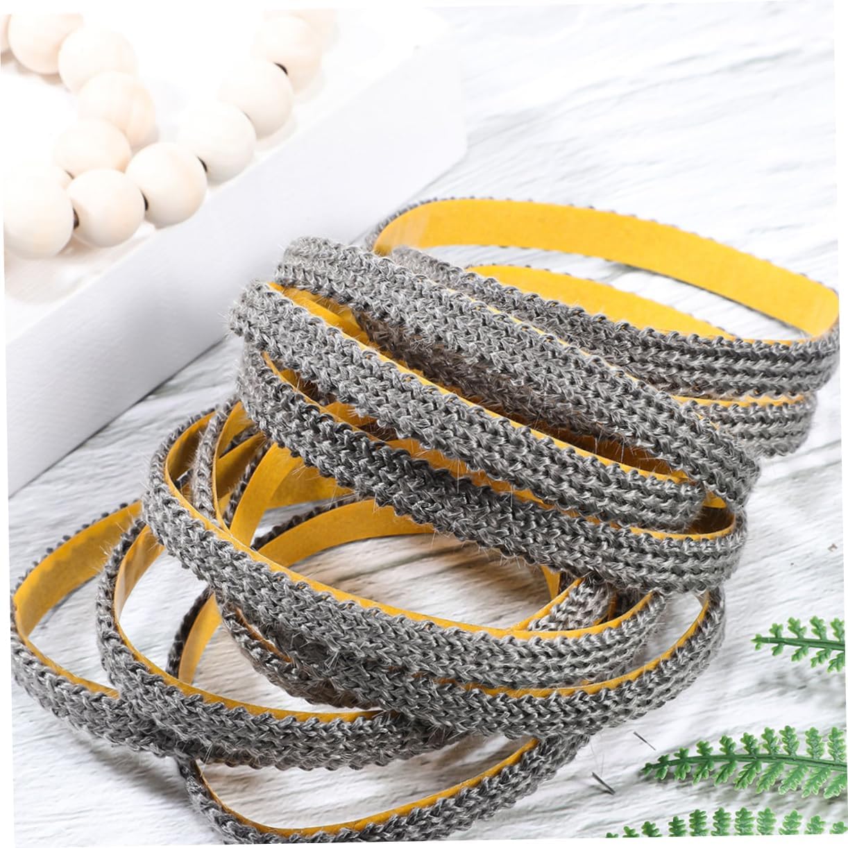 PRETYZOOM Sticky Stove Rope Sealant Strip Fire Seal Liner Wood Stove Gasket Rope Wood Door Boiler Door Gasket