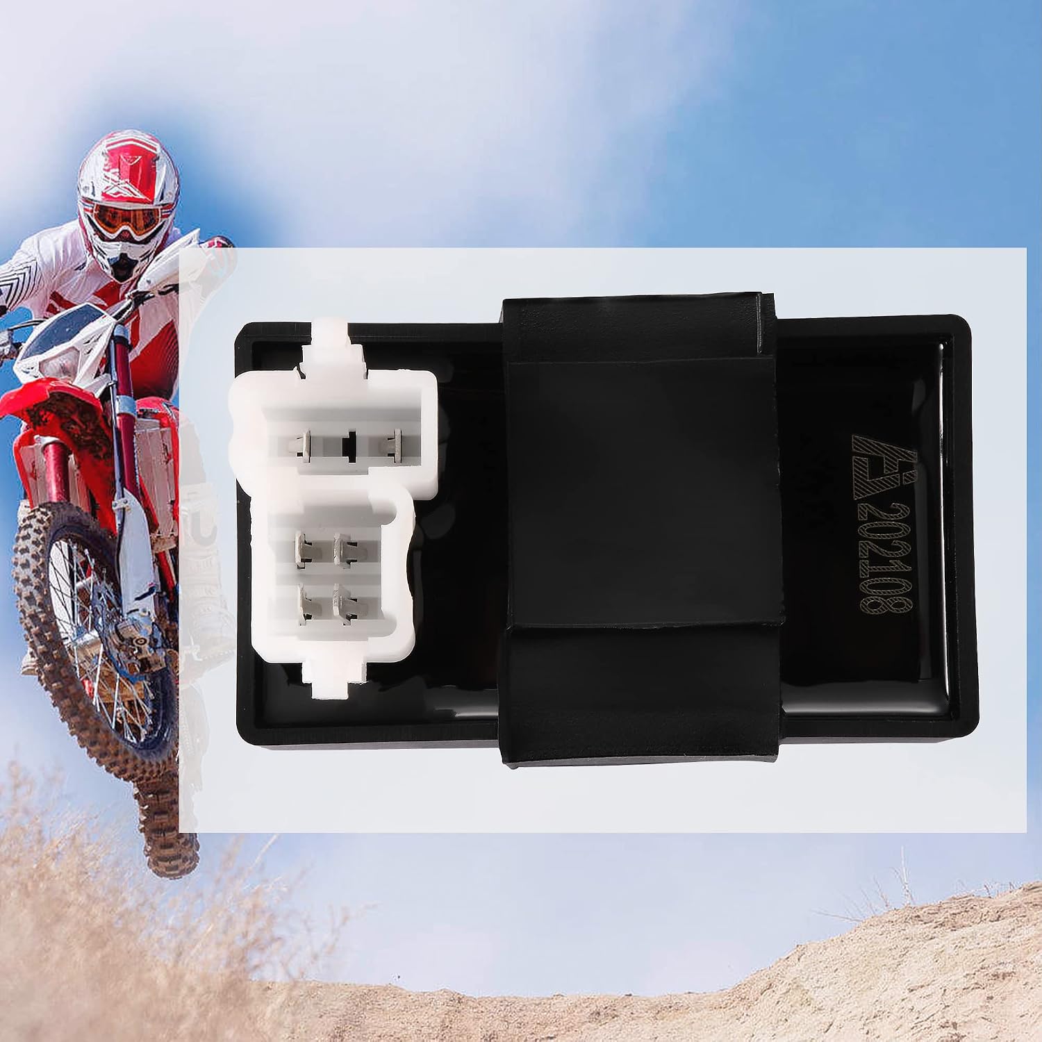 GOOFIT 6-pin AC CDI Box for CG 125cc 150cc 200cc 250cc Vertical Engine ATV Dirt Bike Go Kart
